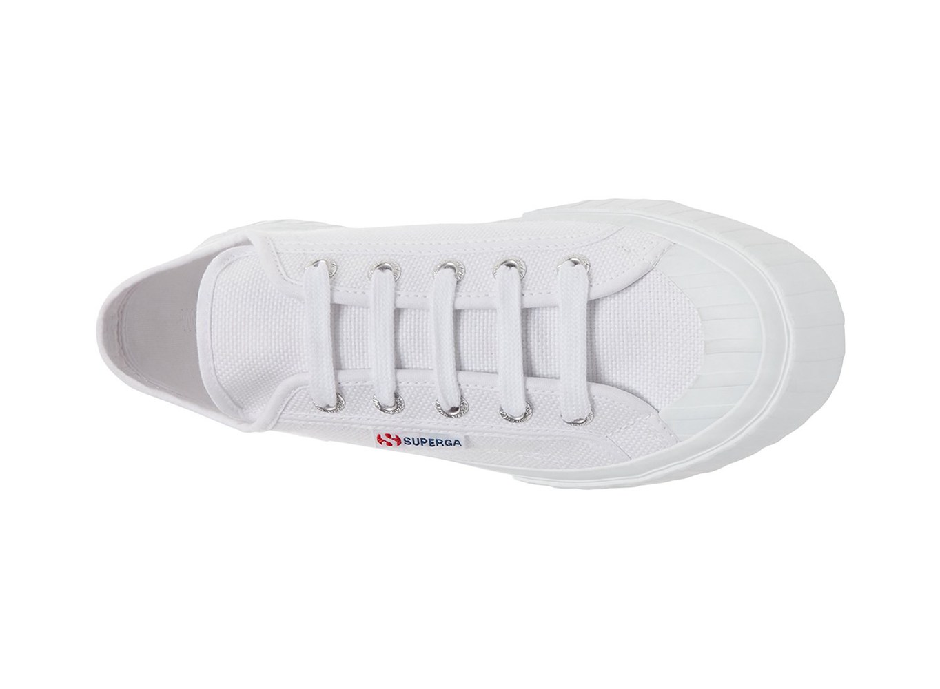 Superga Espadrille Womens - 2630 Stripe - White - OKETP6017